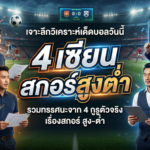 4 เซียน สกอร์ สูง ต่ำ