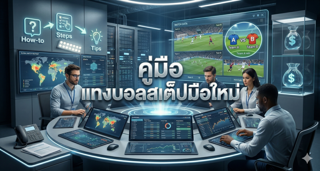 คู่มือ แทงบอลสเต็ปมือใหม่