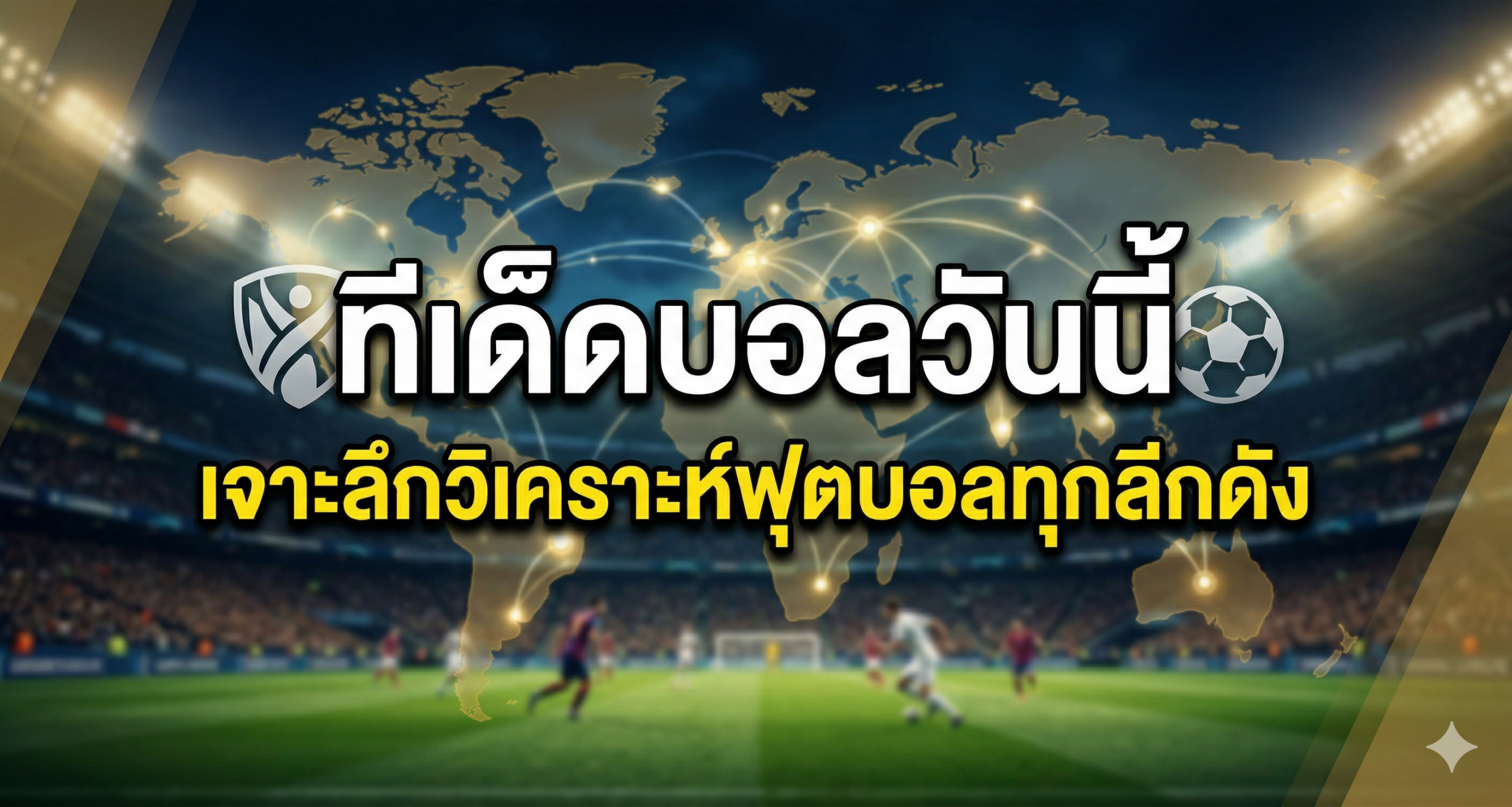 ทีเด็ดบอลวันนี้ เจาะลึกวิเคราะห์ฟุตบอลทุกลีกดัง