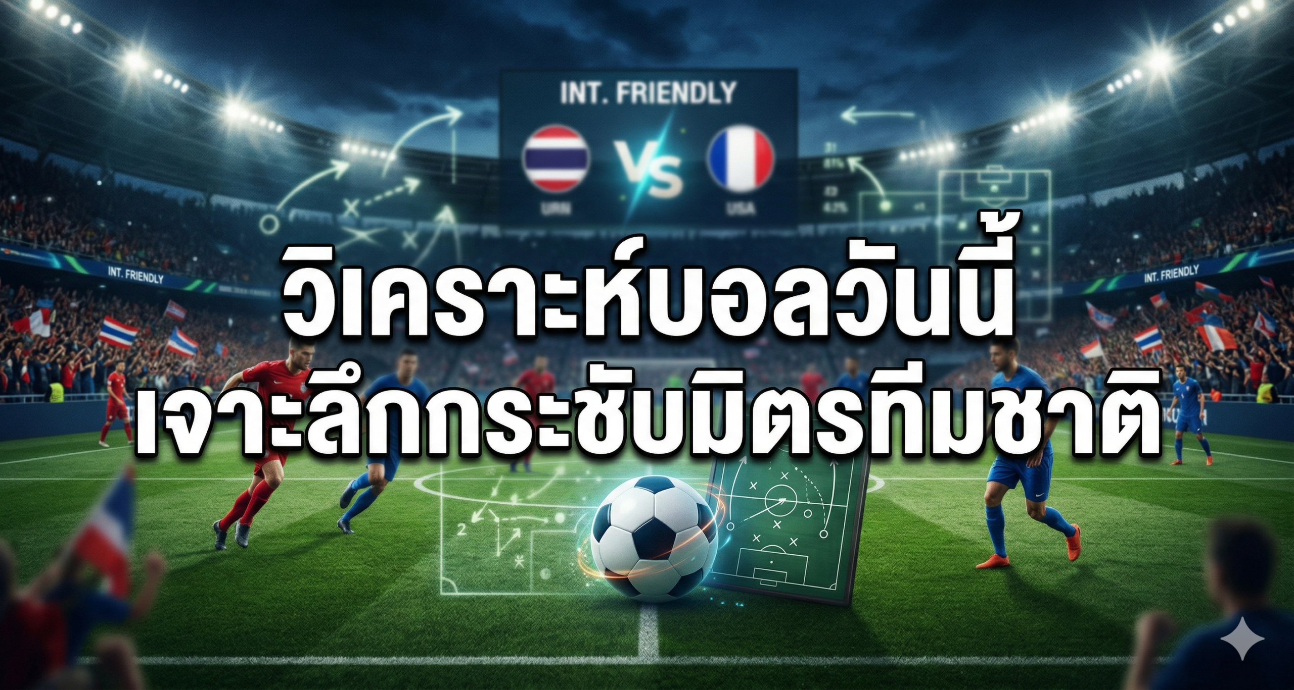 วิเคราะห์บอลวันนี้ เจาะลึกกระชับมิตรทีมชาติ