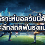 วิเคราะห์บอลวันนี้คืนนี้ เจาะลึกสถิติฟันธงแม่นๆ