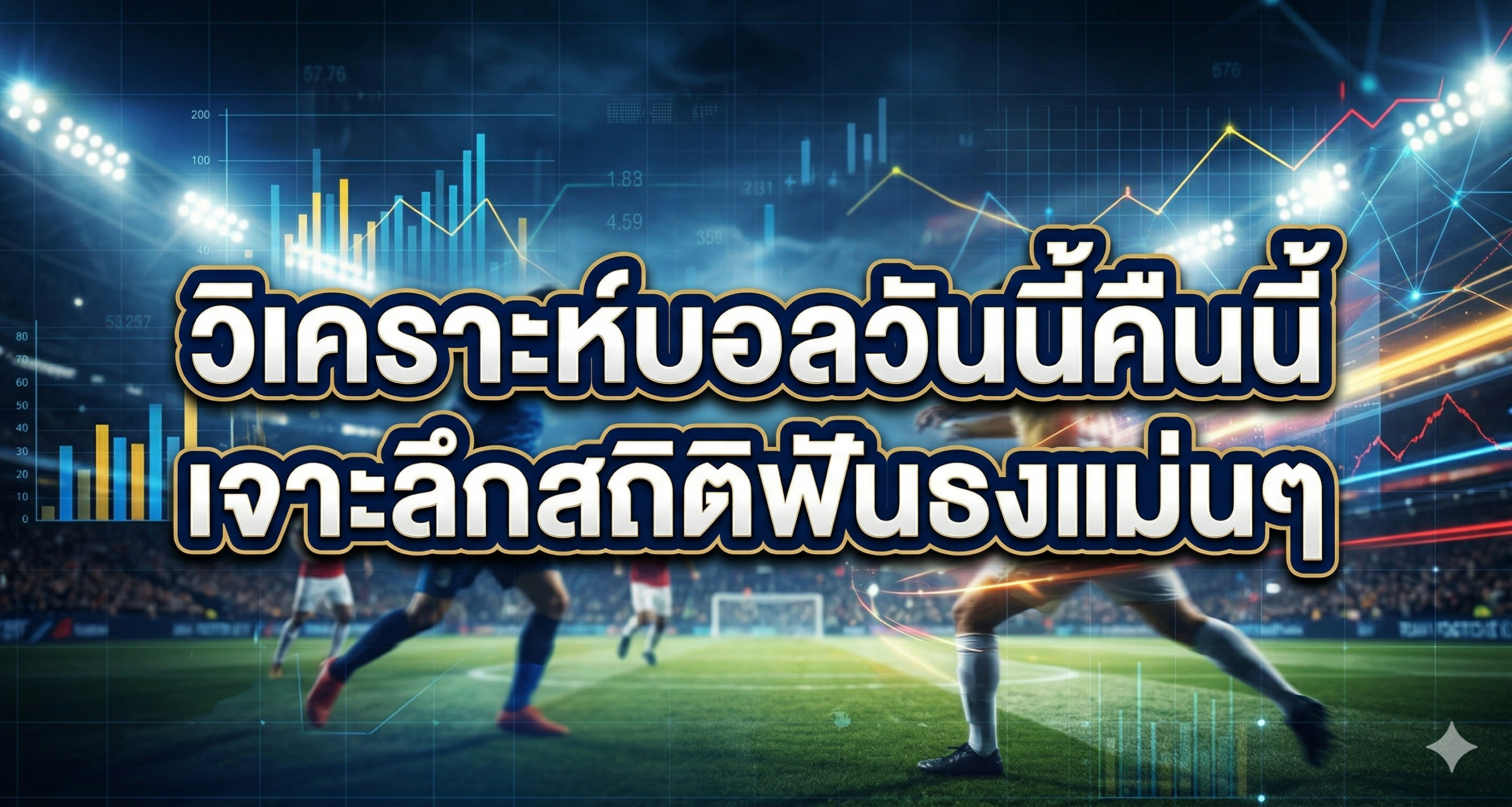 วิเคราะห์บอลวันนี้คืนนี้ เจาะลึกสถิติฟันธงแม่นๆ
