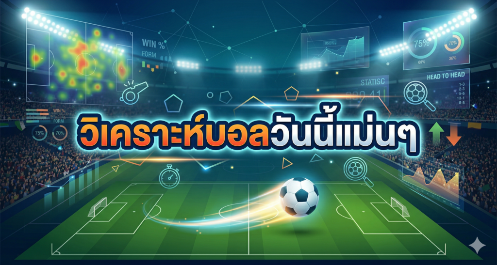 วิเคราะห์บอลวันนี้แม่นๆ
