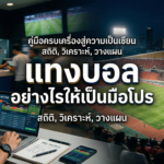 แทงบอล อย่างไรให้เป็นมือโปร