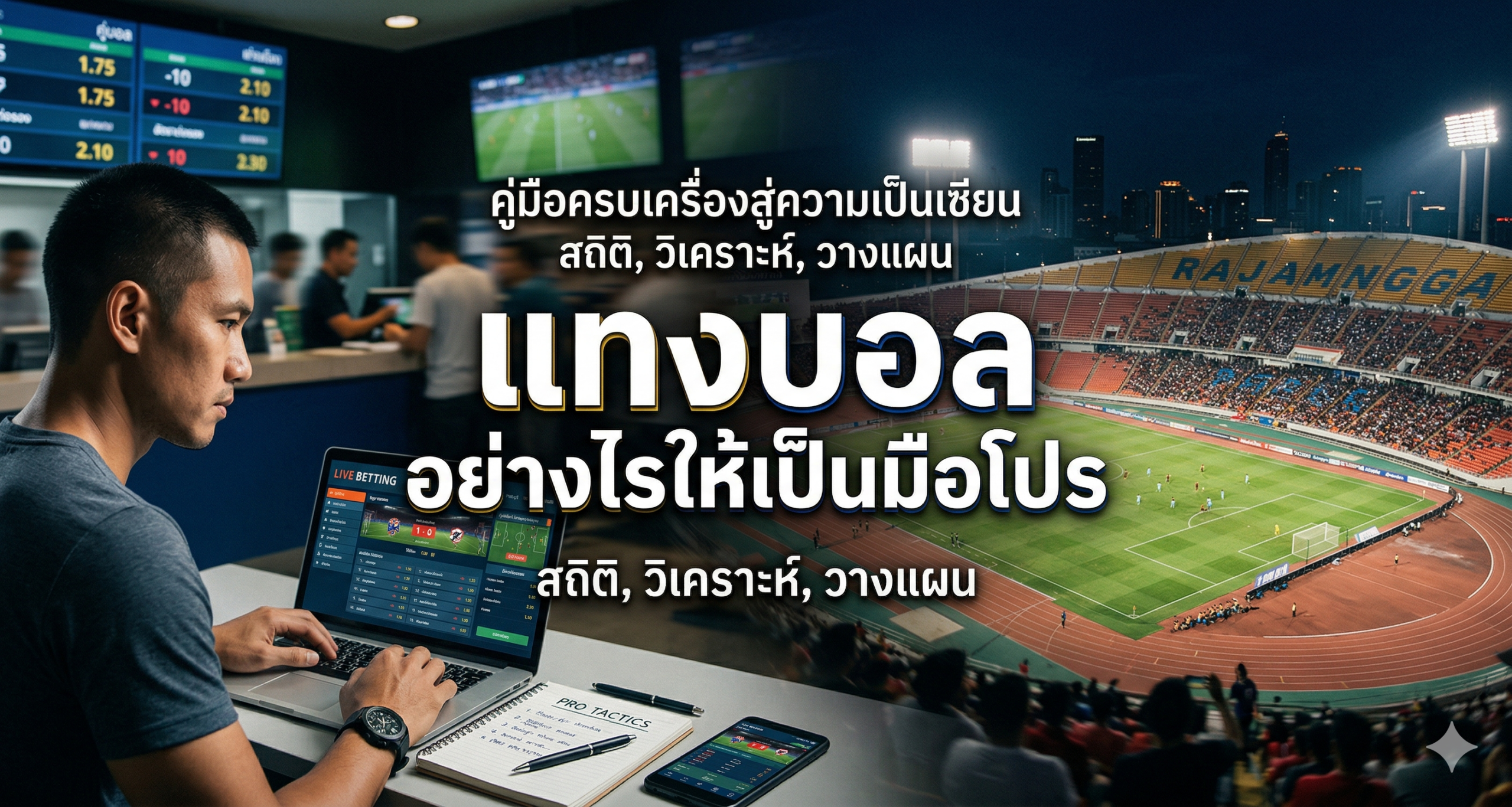 แทงบอล อย่างไรให้เป็นมือโปร