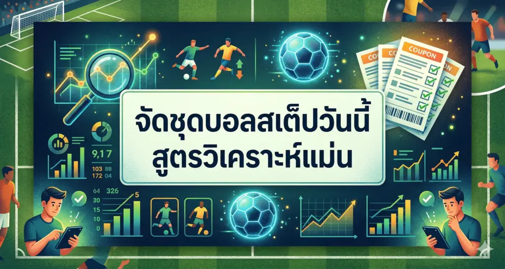 สูตรวิเคราะห์ ทีเด็ดบอลชุด