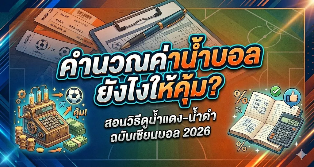 คำนวณค่าน้ำบอล