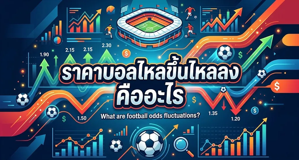 ราคาบอลไหลขึ้นไหลลง