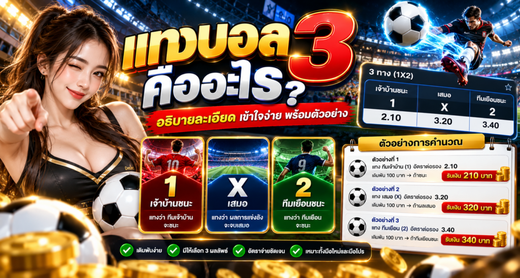 แทงบอล3คือ