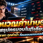 คำนวณค่าน้ำบอล สรุปครบจบในที่เดียว