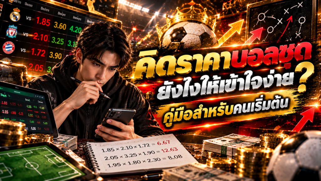 คิดราคาบอลชุดอย่างเข้าใจง่าย